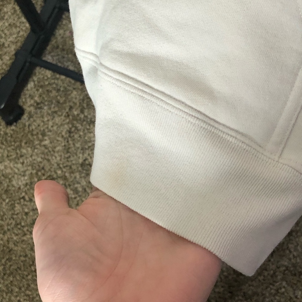 The North Face White Big Logo Hoodie Sweatshirt - Picture 6 of 6